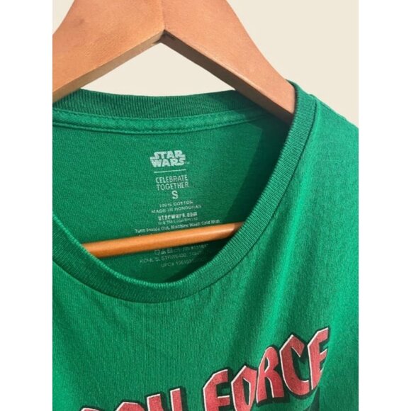 STAR WARS Christmas The Mandalorian Grogu Merry Force Be With You Size S - Picture 3 of 4